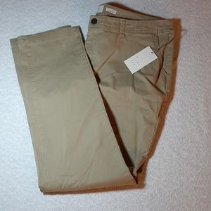 Tan jeans slim fit mid rise slim hip & thigh not in stock